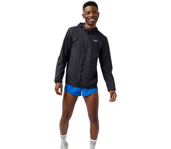 Brooks CANOPY PACKABLE JACKET LÖPARJACKA Svart