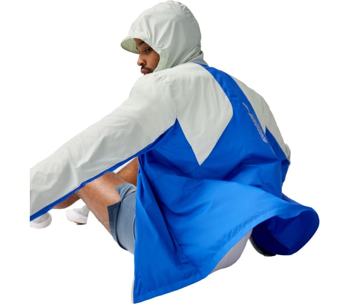 Brooks CANOPY PACKABLE JACKET LÖPARJACKA Blå