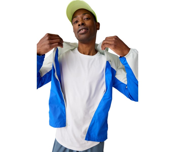 Brooks CANOPY PACKABLE JACKET LÖPARJACKA Blå