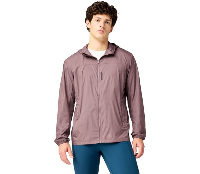 Brooks CANOPY PACKABLE JACKET LÖPARJACKA Brun
