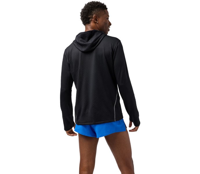 Brooks NOTCH THERMAL HOODIE 3.0 LÖPARTRÖJA Svart