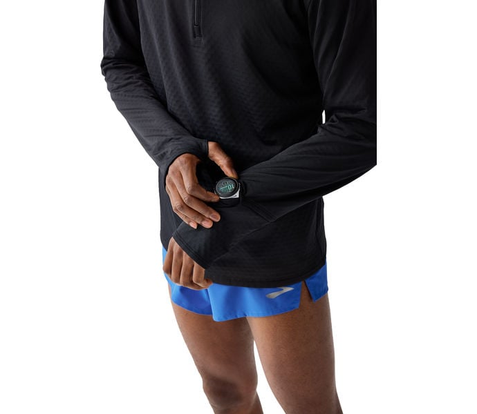 Brooks NOTCH THERMAL HOODIE 3.0 LÖPARTRÖJA Svart