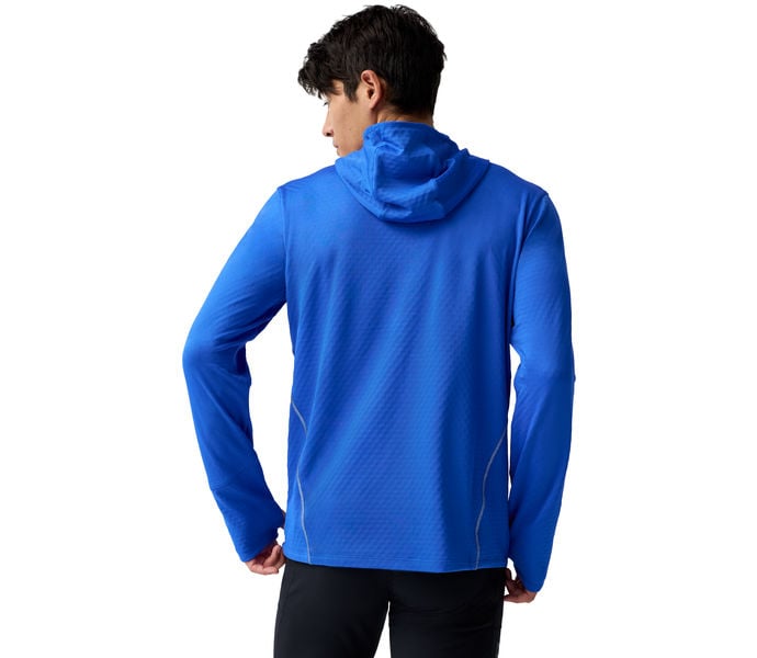 Brooks NOTCH THERMAL HOODIE 3.0 LÖPARTRÖJA Blå