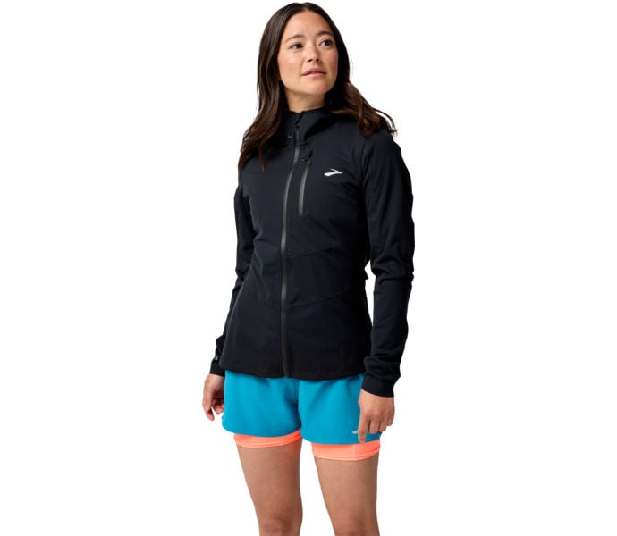 Brooks HIGH POINT WATERPROOF JACKET 2 LÖPARJACKA Svart
