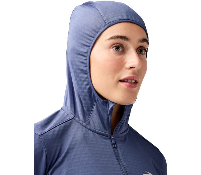 Brooks NOTCH THERMAL HOODIE 3.0 LÖPARTRÖJA Grå
