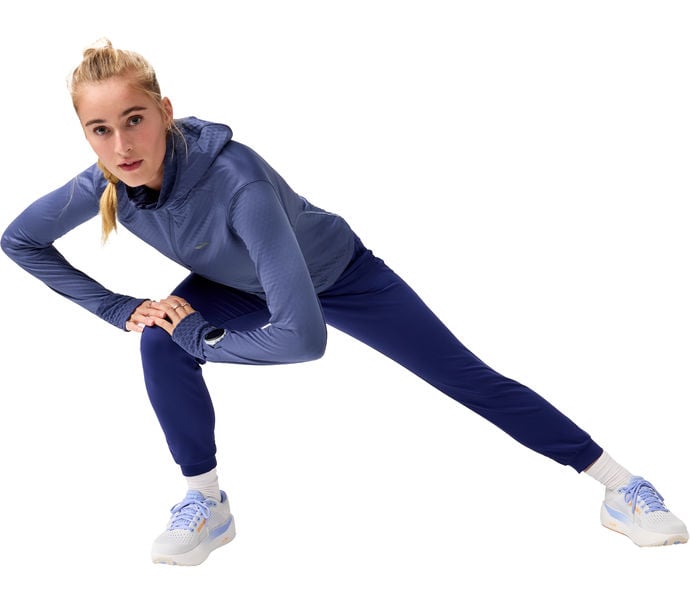 Brooks NOTCH THERMAL HOODIE 3.0 LÖPARTRÖJA Grå