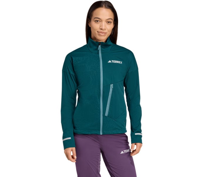 adidas XPERIOR SOFTSHELL LÖPARJACKA Blå