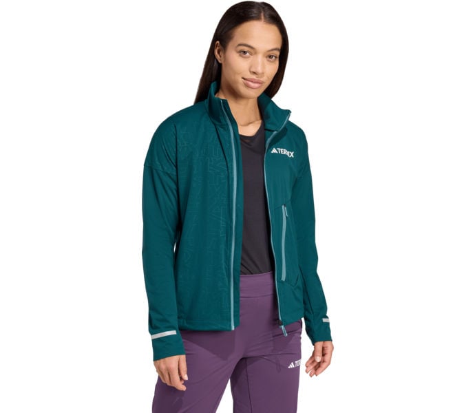 adidas XPERIOR SOFTSHELL LÖPARJACKA Blå