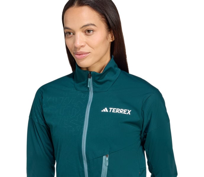 adidas XPERIOR SOFTSHELL LÖPARJACKA Blå