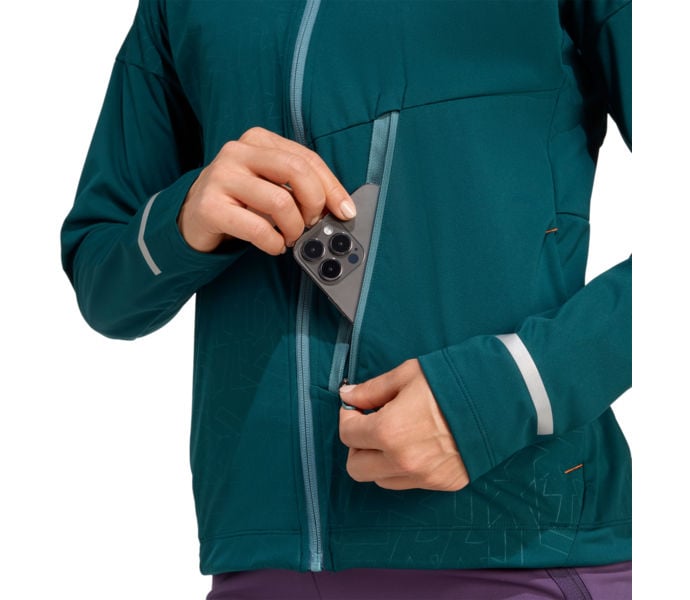 adidas XPERIOR SOFTSHELL LÖPARJACKA Blå