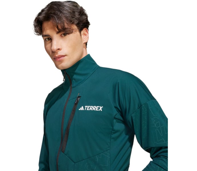 adidas XPERIOR SOFTSHELL LÖPARJACKA Blå
