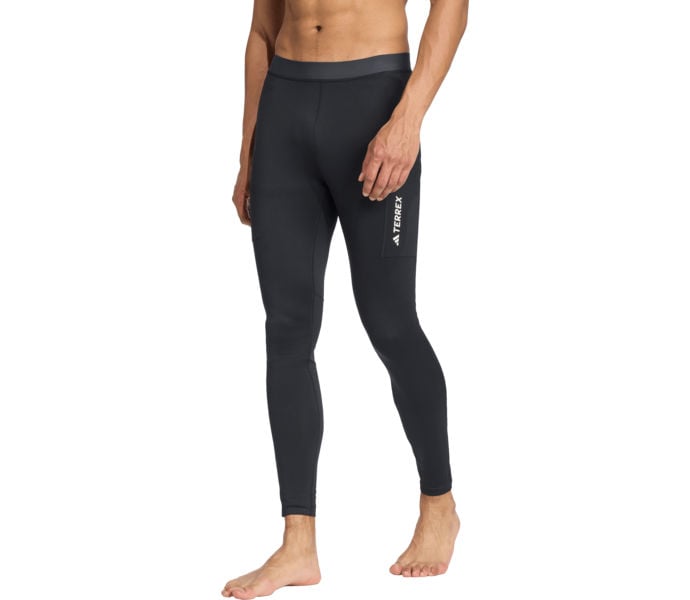 adidas XPERIOR BRUSHED TIGHTS LÖPARTIGHTS Svart