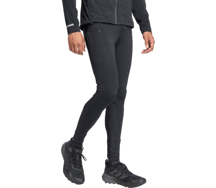 adidas XPERIOR BRUSHED TIGHTS LÖPARTIGHTS Svart