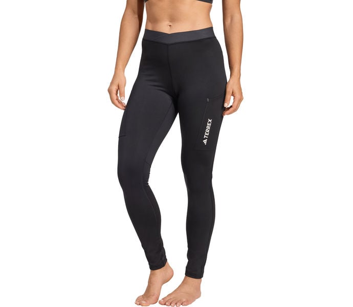 adidas XPERIOR BRUSHED TIGHTS LÖPARTIGHTS Svart