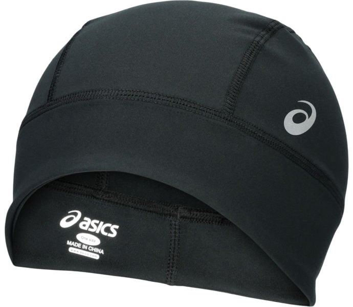 Asics WINTER RUN BEANIE LÖPARMÖSSA Svart