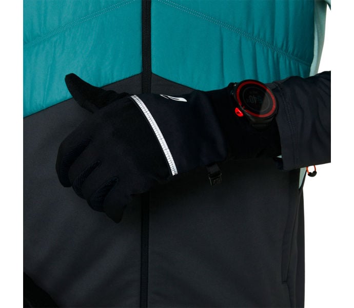 Asics WIND-BLOCK RUNNING GLOVES LÖPARHANDSKAR Svart