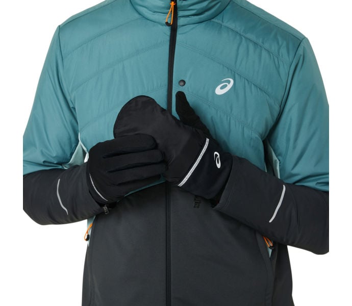 Asics WIND-BLOCK RUNNING GLOVES LÖPARHANDSKAR Svart