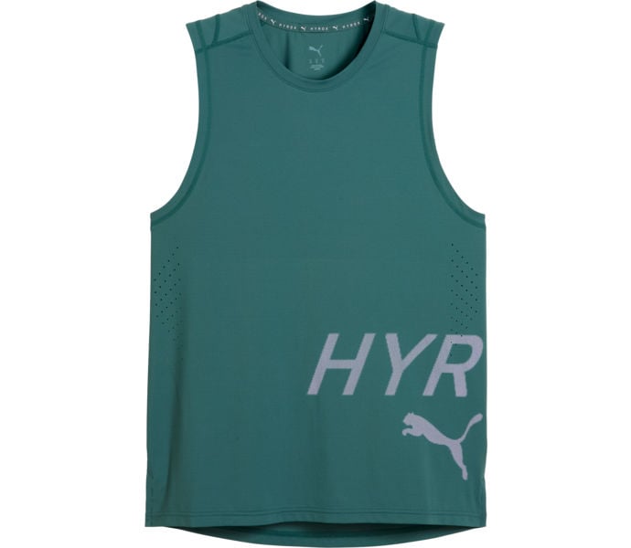Puma HYROX PWRMODE TRAINING TANK TRÄNINGSLINNE Grön