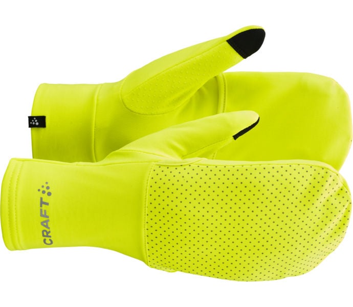 Craft Lumen Fleece Hybrid Glove 2 Löparhandske Gul