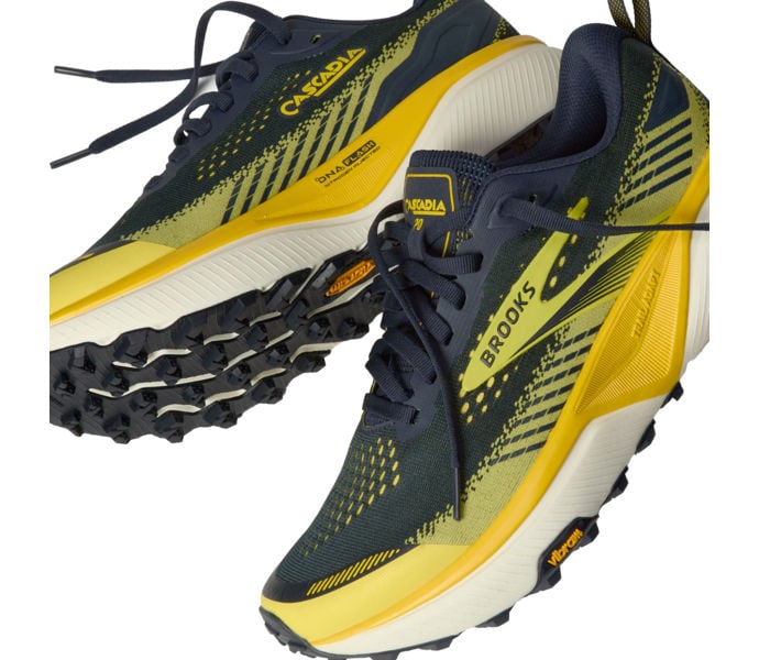 Brooks CASCADIA 20 TERRÄNGSKOR Gul