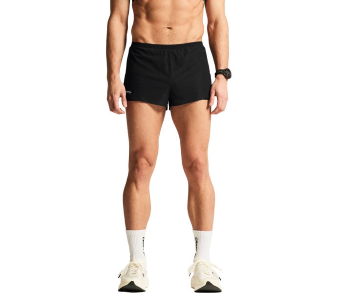 Craft RACE DAY SPLIT SHORTS LÖPARSHORTS Svart
