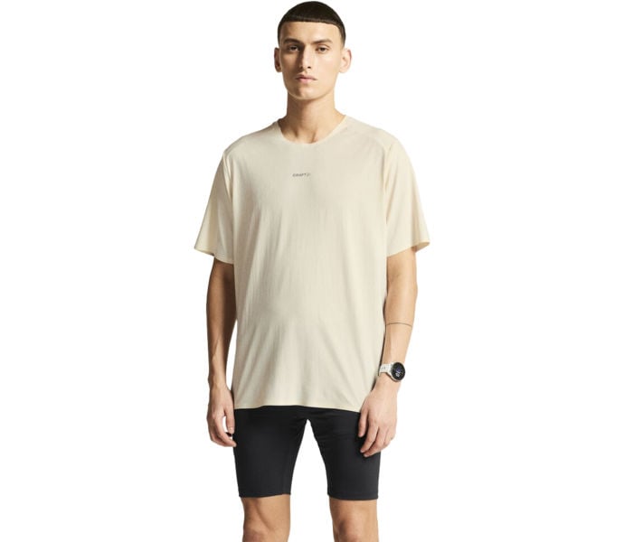 Craft HYPERVENT TEE LÖPARTSHIRT Beige