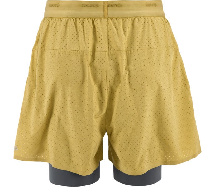Craft HYPERVENT 2-IN-1 SHORTS LÖPARSHORTS Gul