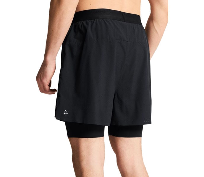 Craft HYPERVENT 2-IN-1 SHORTS LÖPARSHORTS Svart