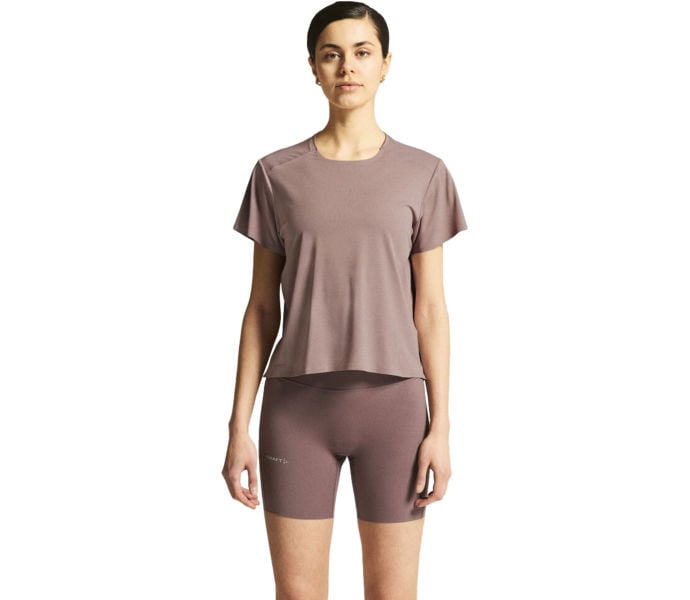 Craft HYPERVENT TEE LÖPARTSHIRT Rosa