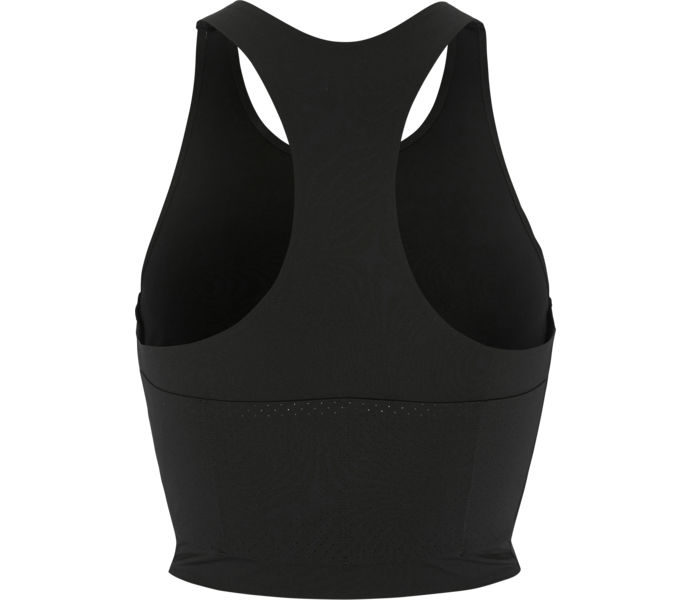 Craft HYPERVENT CROPPED POCKET SINGLET LÖPARLINNE Svart