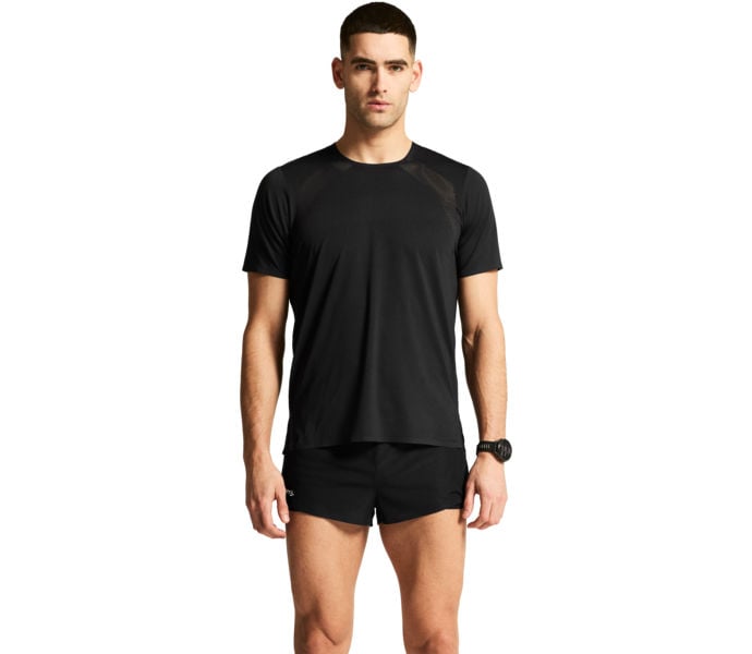 Craft RACE DAY SS TEE 2 LÖPARTSHIRT Svart