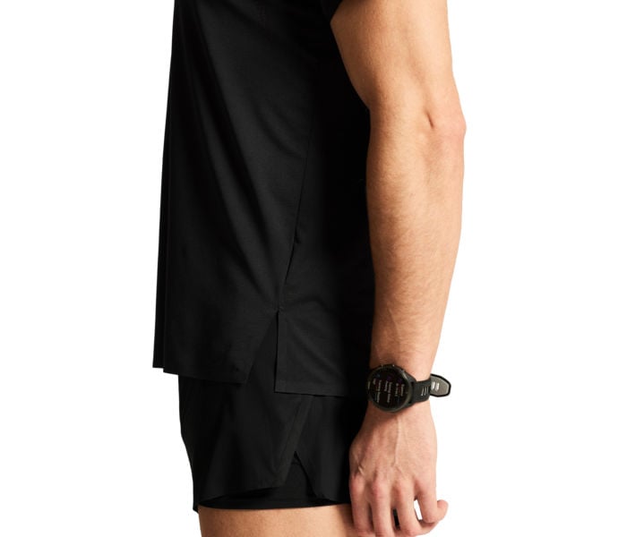 Craft RACE DAY SS TEE 2 LÖPARTSHIRT Svart