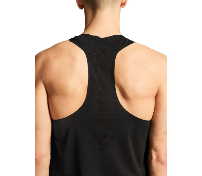 Craft RACE DAY SINGLET 2 LÖPARLINNE Svart