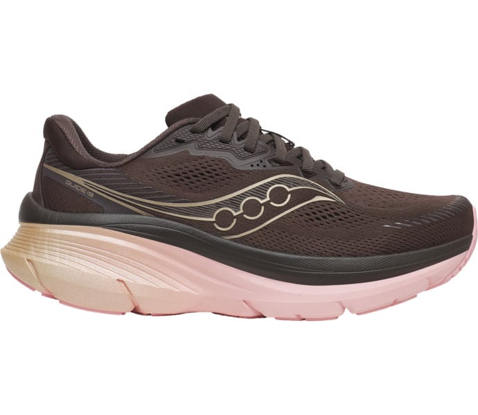 Saucony GUIDE 19 LÖPARSKOR Brun
