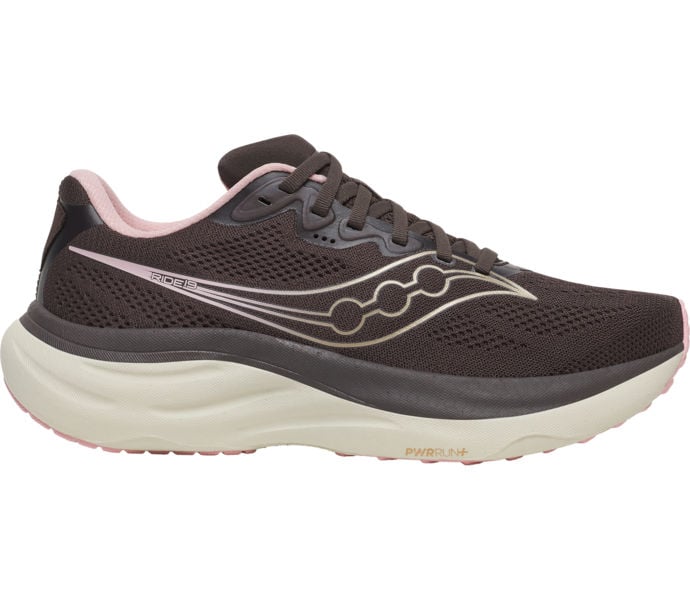 Saucony RIDE 19 LÖPARSKOR Brun
