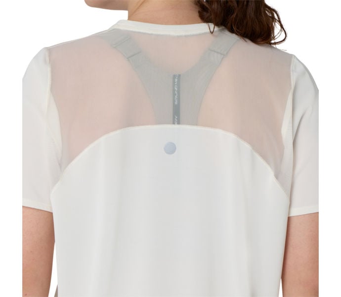 Asics ROAD SS LÖPARTSHIRT Vit