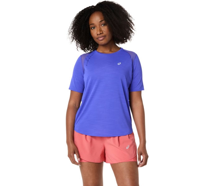 Asics ROAD SS LÖPARTSHIRT Lila