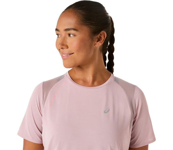 Asics ROAD SS LÖPARTSHIRT Rosa