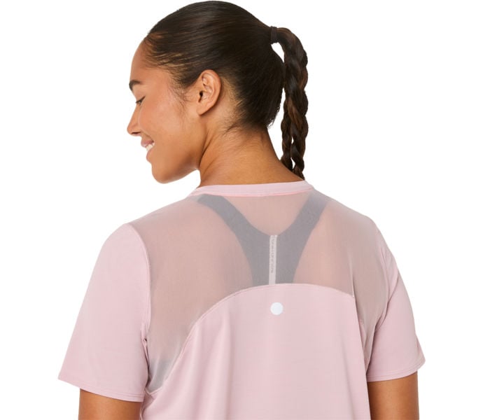 Asics ROAD SS LÖPARTSHIRT Rosa