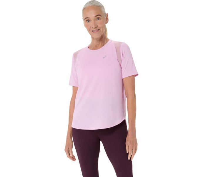 Asics ROAD SS LÖPARTSHIRT Rosa