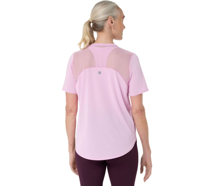 Asics ROAD SS LÖPARTSHIRT Rosa