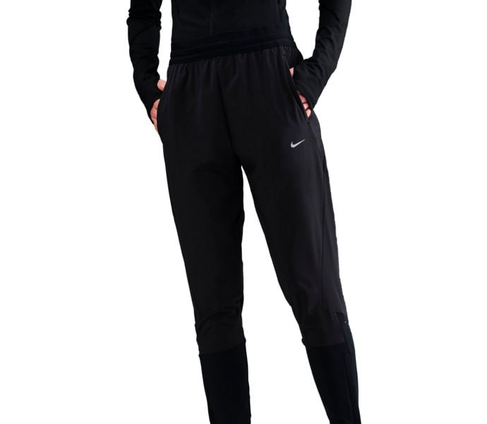 Nike SWIFT WOMENS DRI-FIT MID-RISE LÖPARBYXOR Svart