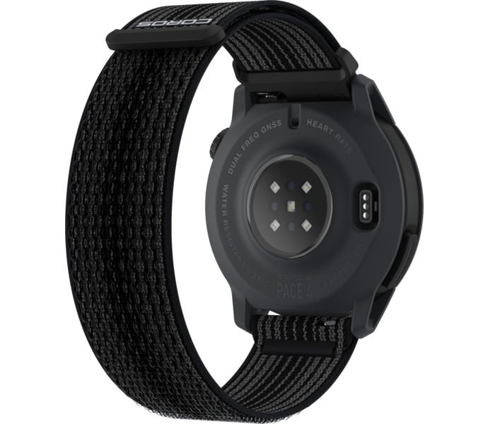 Coros PACE 4 NYLON SPORTKLOCKA Svart