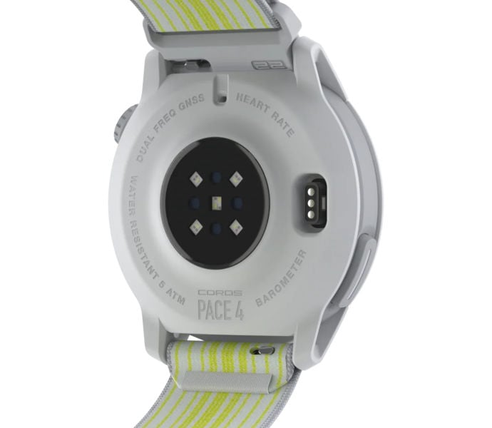 Coros PACE 4 NYLON SPORTKLOCKA Vit