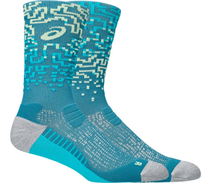 Asics PERFORMANCE RUN SOCK CREW LÖPARSTRUMPOR Flerfärgad