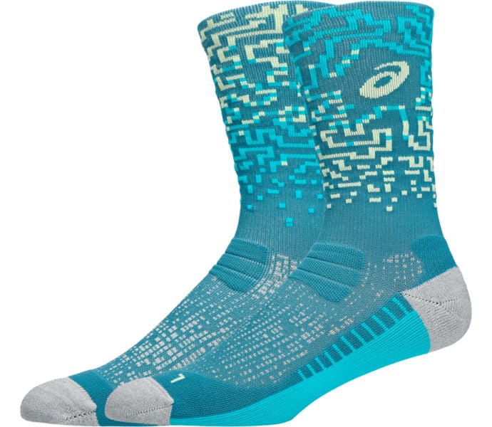 Asics PERFORMANCE RUN SOCK CREW LÖPARSTRUMPOR Flerfärgad