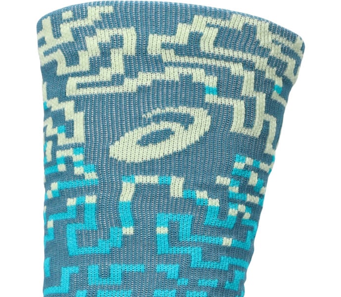 Asics PERFORMANCE RUN SOCK CREW LÖPARSTRUMPOR Flerfärgad