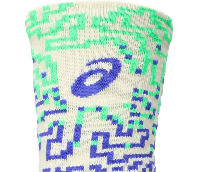 Asics PERFORMANCE RUN SOCK CREW LÖPARSTRUMPOR Grön