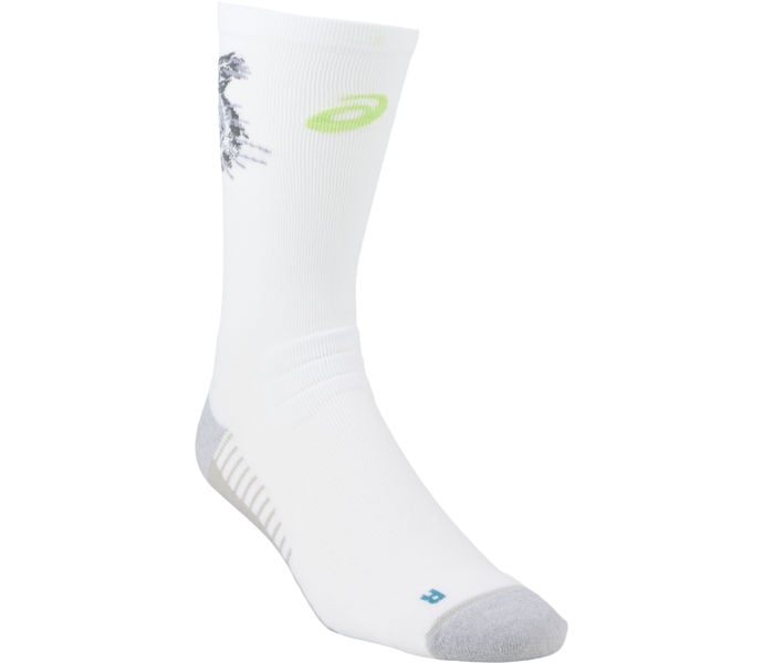 Asics PERFORMANCE RUN SOCK CREW LÖPARSTRUMPOR Vit