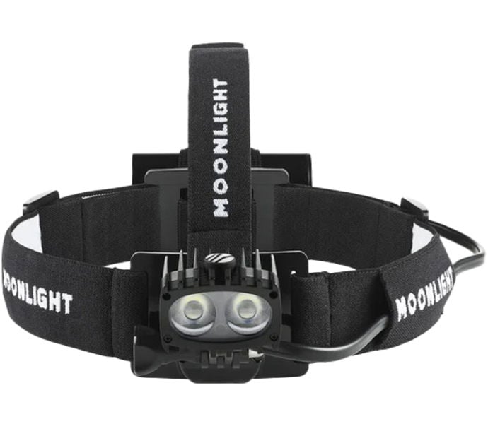 Moonlight BRIGHT AS DAY 2000 PANNLAMPA Svart